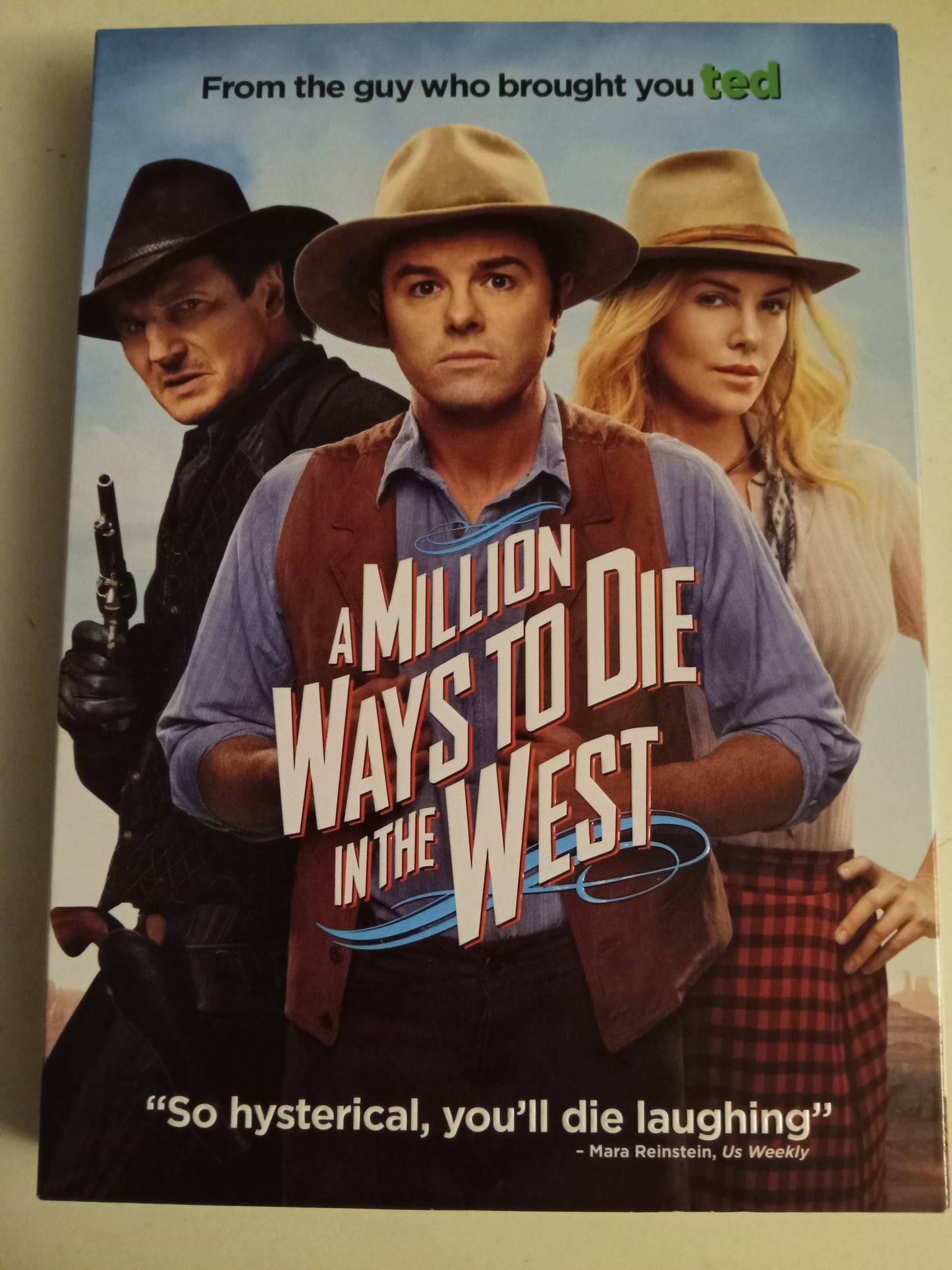 A Million Ways To Die In The West, DVD Movie, Seth MacFarlane Widescreen, Rated R, NEW/USED