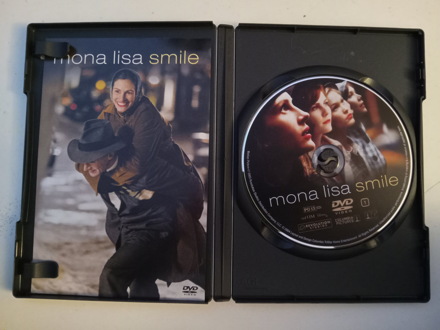 Mona Lisa Smile, DVD Movie, Julia Roberts Widescreen, Rated PG-13, USED