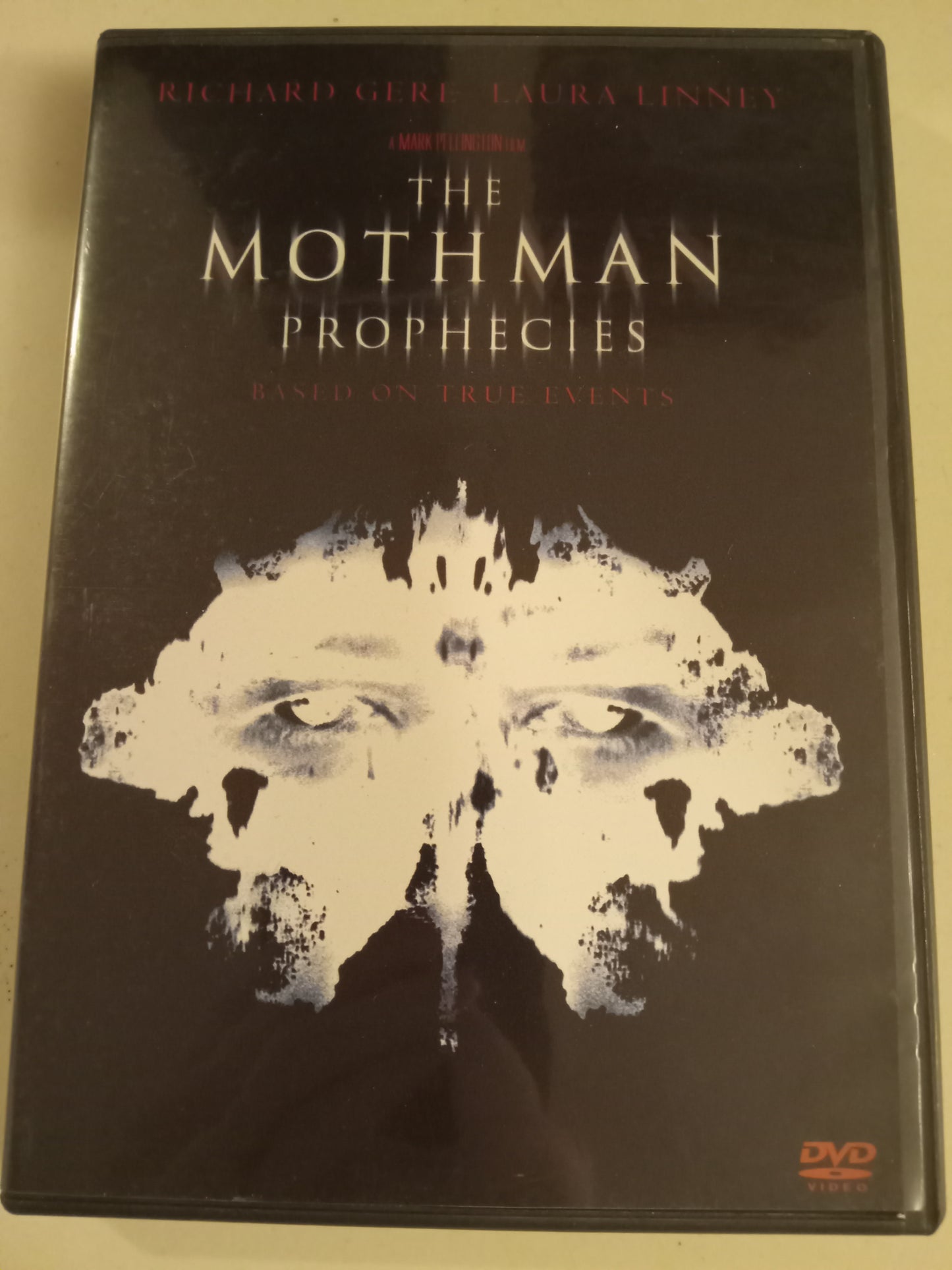 The Mothman Prophecies, DVD Movie, Richard Gere Widescreen/Fullscreen, Rated PG-13, USED