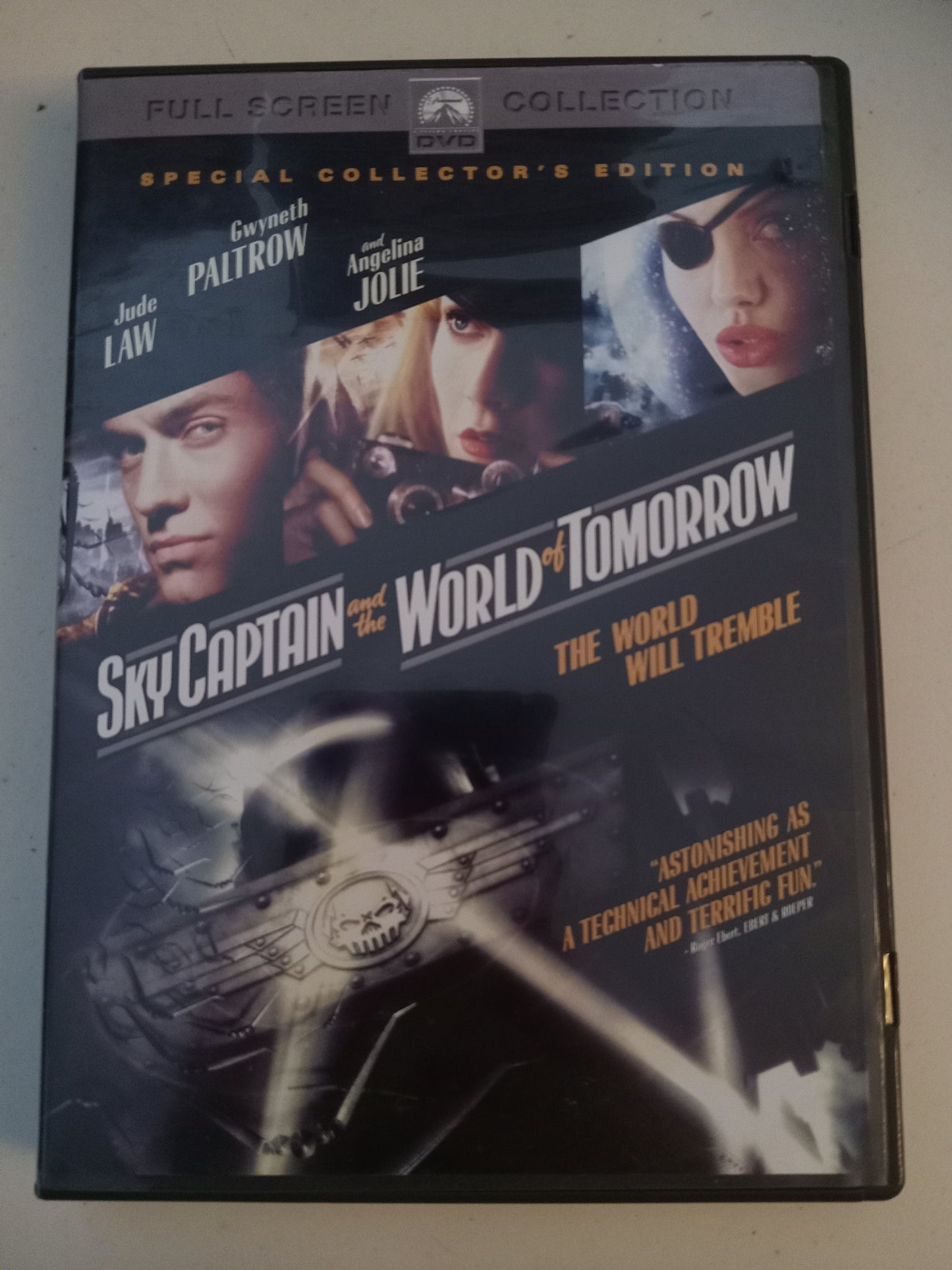 Sky Captain And The World Of Tomorrow, 2 Disc Special Collector's Ed. DVD Movie, Fullscreen, Rated PG, USED