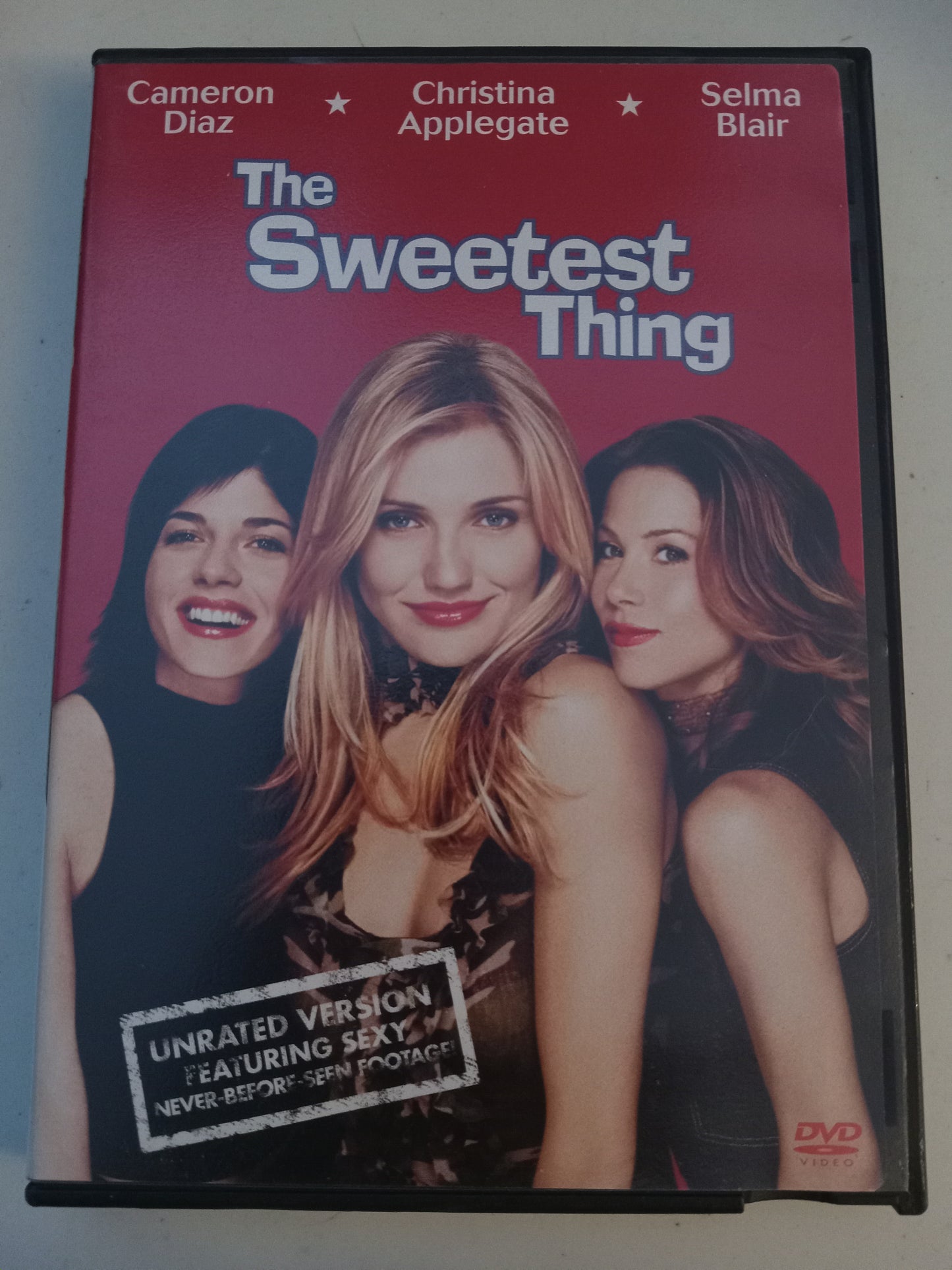 The Sweetest Thing DVD Movie, Cameron Diaz Widescreen, Not Rated/Rated R, USED