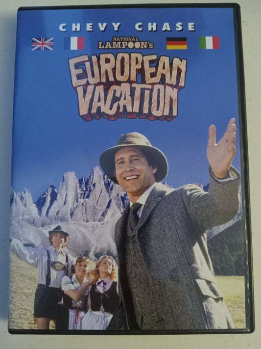 National Lampoon's European Vacation, DVD Movie, Chevy Chase Widescreen, Rated PG-13, USED