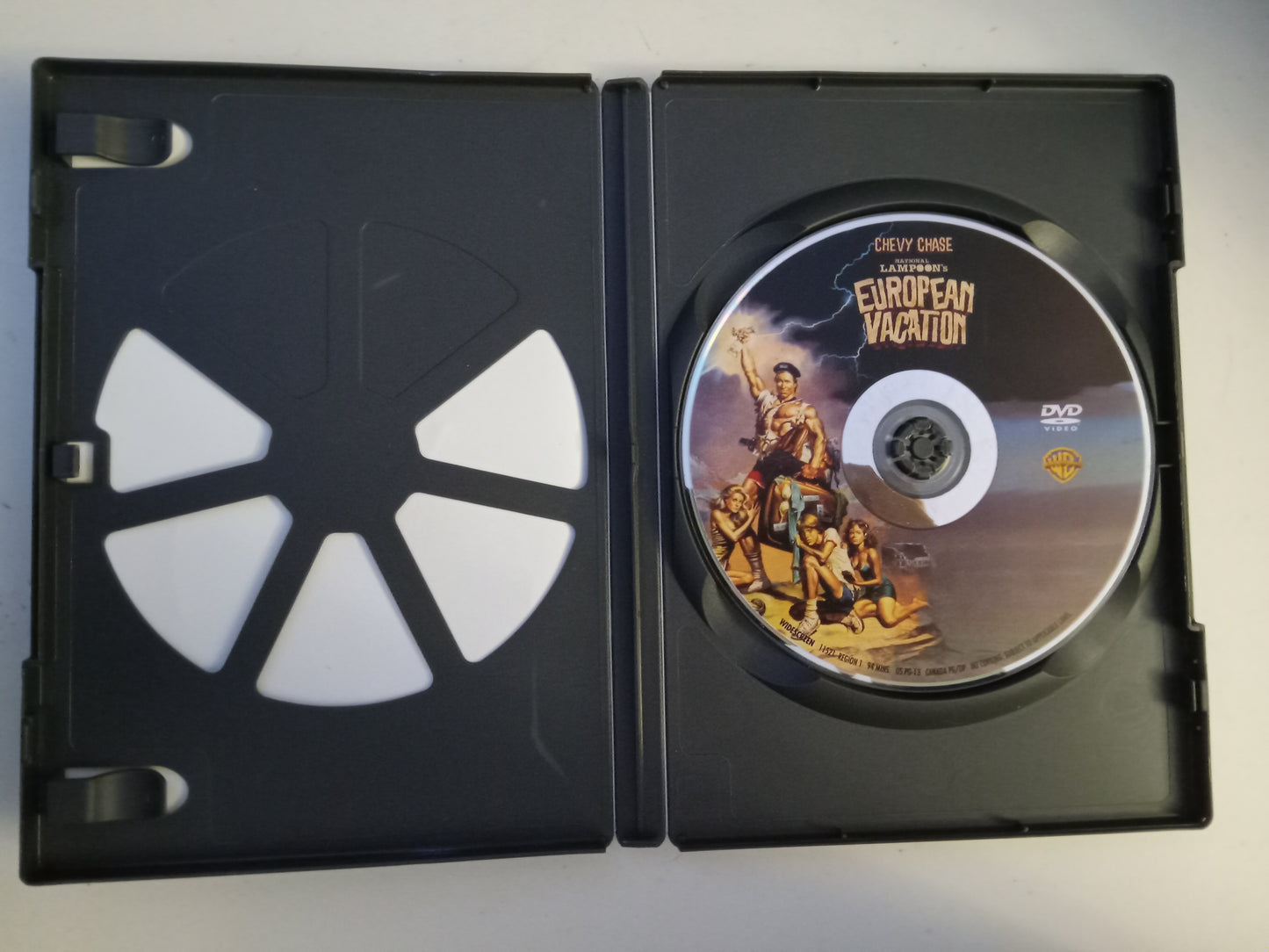 National Lampoon's European Vacation, DVD Movie, Chevy Chase Widescreen, Rated PG-13, USED