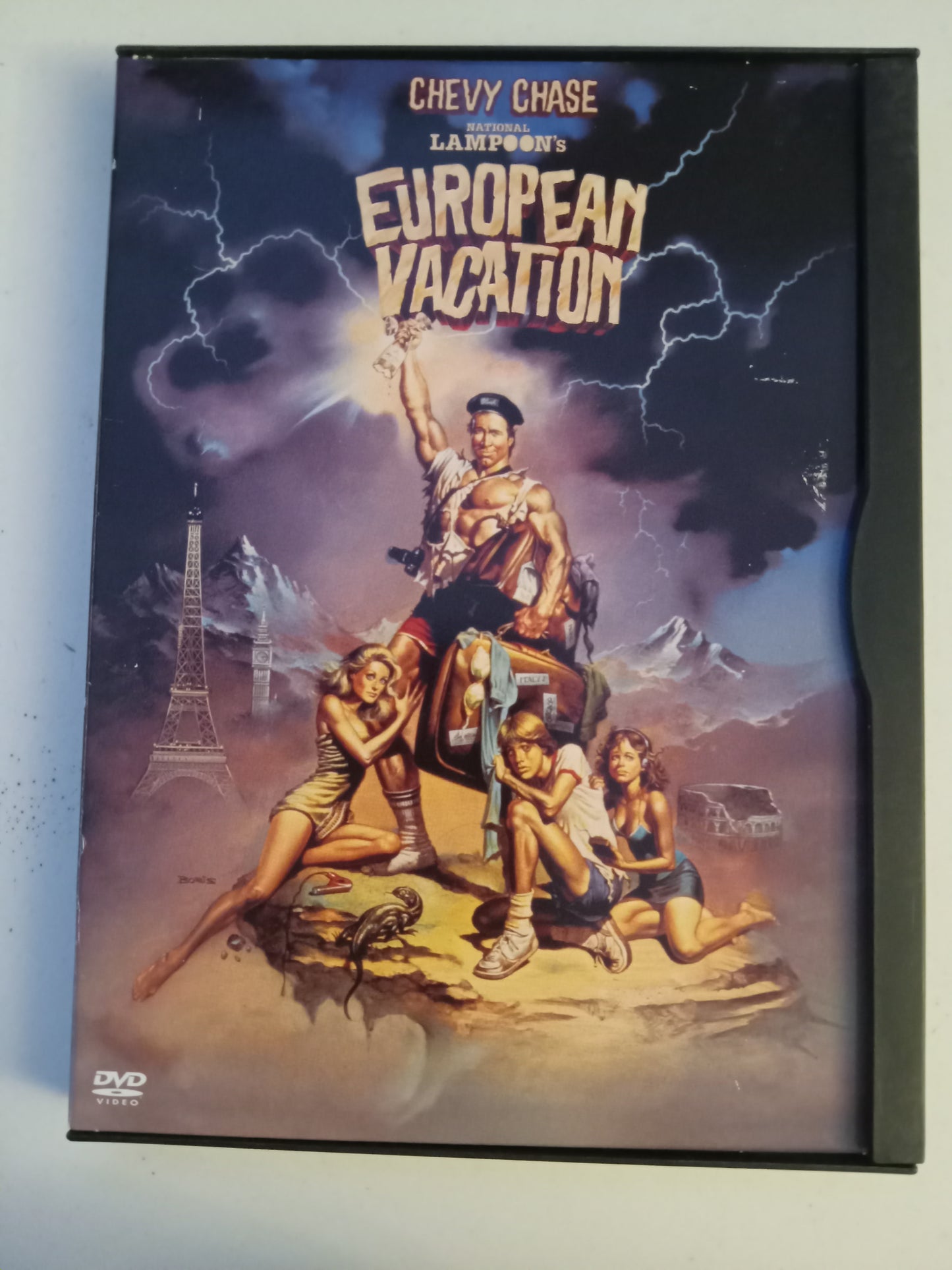 National Lampoon's European Vacation, DVD Movie, Chevy Chase Widescreen, Rated PG-13, USED
