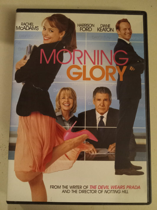 Morning Glory, DVD Movie, Rachel McAdams Widescreen, Rated PG-13, USED