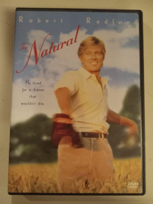 The Natural, DVD Movie, Robert Redford Widescreen, Rated PG, USED