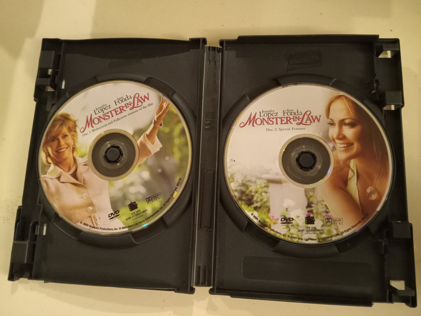 Monster In Law, DVD Movie, Jennifer Lopez Widescreen/Fullscreen, Rated PG-13, USED