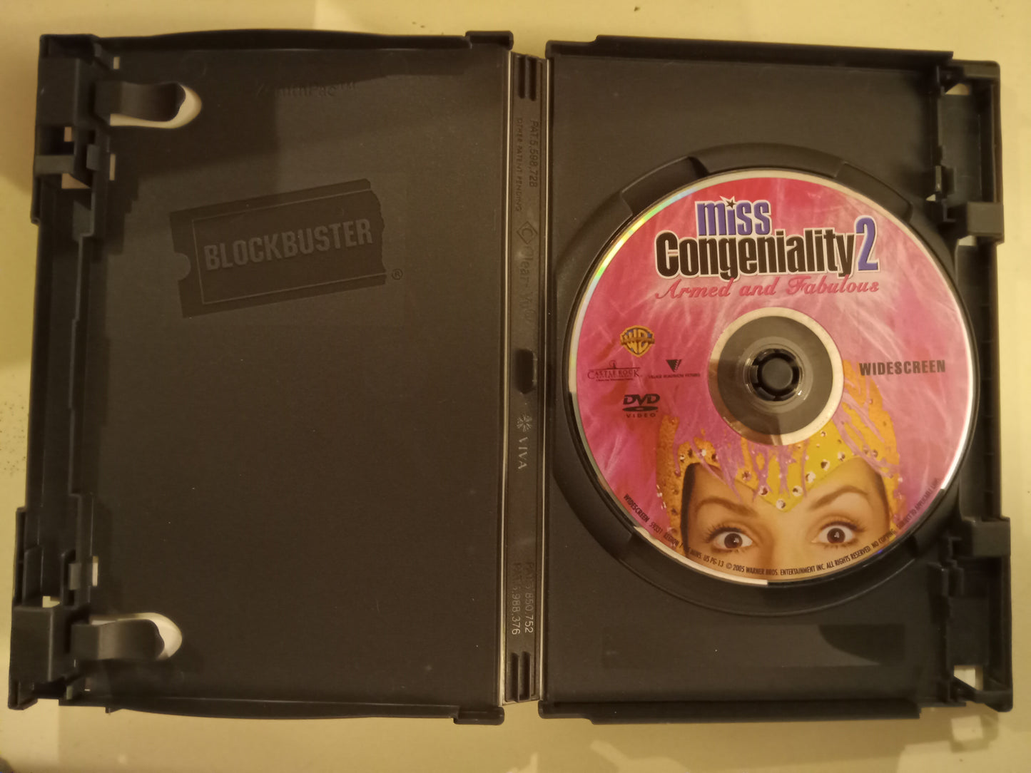 Miss Congeniality 2, Armed And Fabulous, DVD Movie, Sandra Bullock Widescreen, Rated PG-13, USED