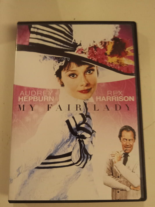 My Fair Lady, DVD Movie, Audrey Hepburn Widescreen, Rated G, USED