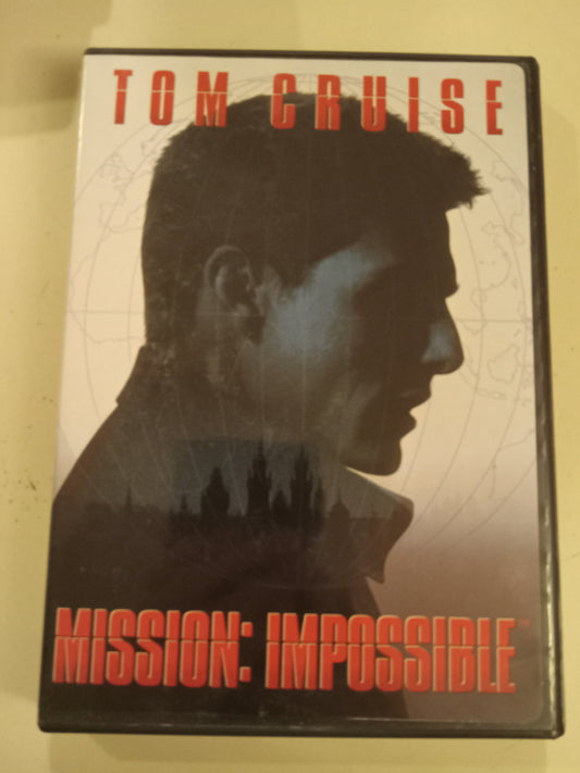 M:I-I, Mission Impossible I, DVD Movie, Tom Cruise Widescreen, Rated PG-13, USED