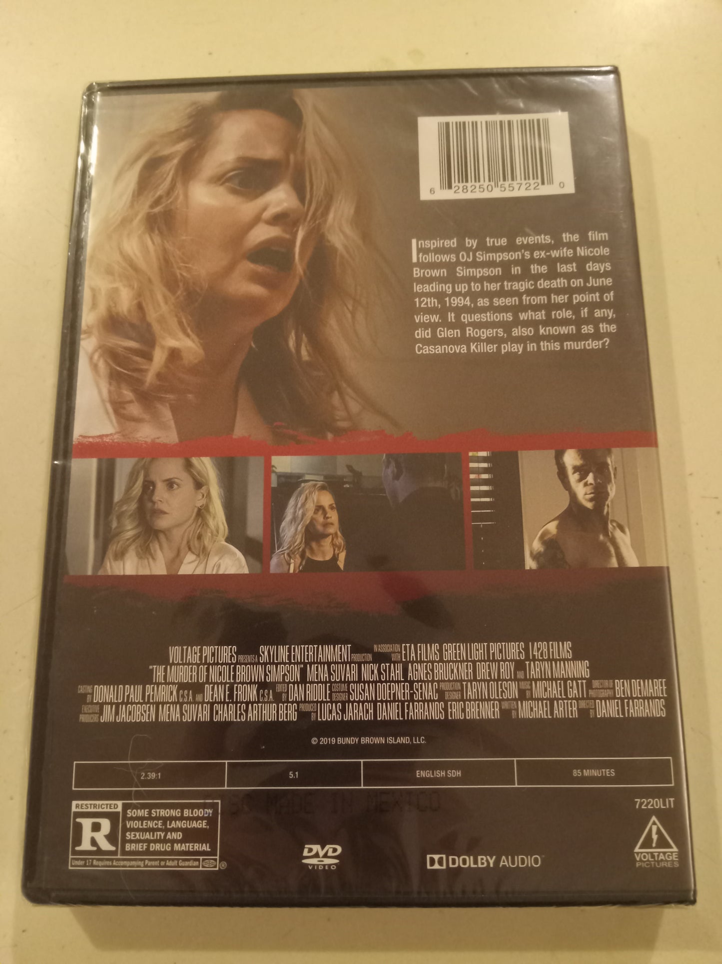 The Murder Of Nicole Brown Simpson, DVD Movie, Mena Suvari Widescreen, Rated R, NEW