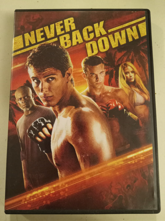 Never Back Down, DVD Movie, Amber Heard Widescreen, Rated PG-13, USED