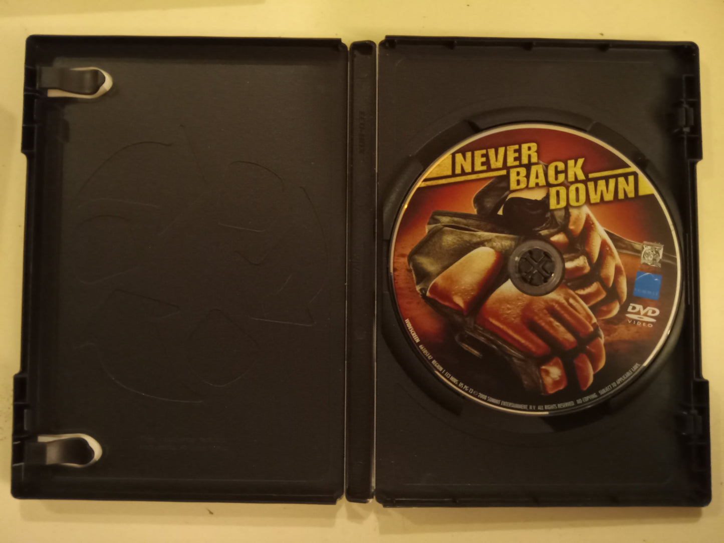 Never Back Down, DVD Movie, Amber Heard Widescreen, Rated PG-13, USED