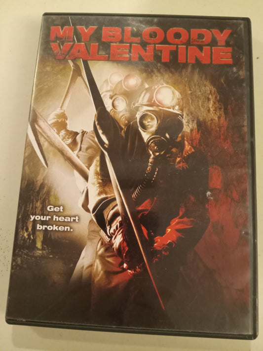 My Bloody Valentine, DVD Movie, Kevin Tighe Widescreen, Rated R, USED