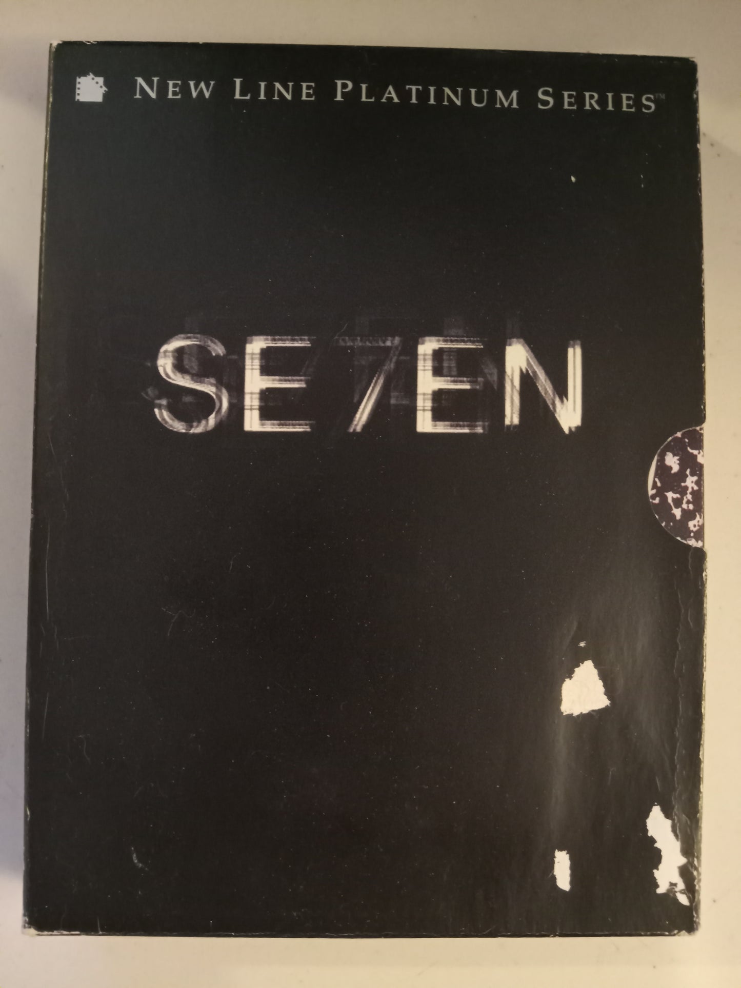 Seven, VII DVD Movie, Brad Pitt, Widescreen, New Line Platinum Ed. Rated R, NEW/USED