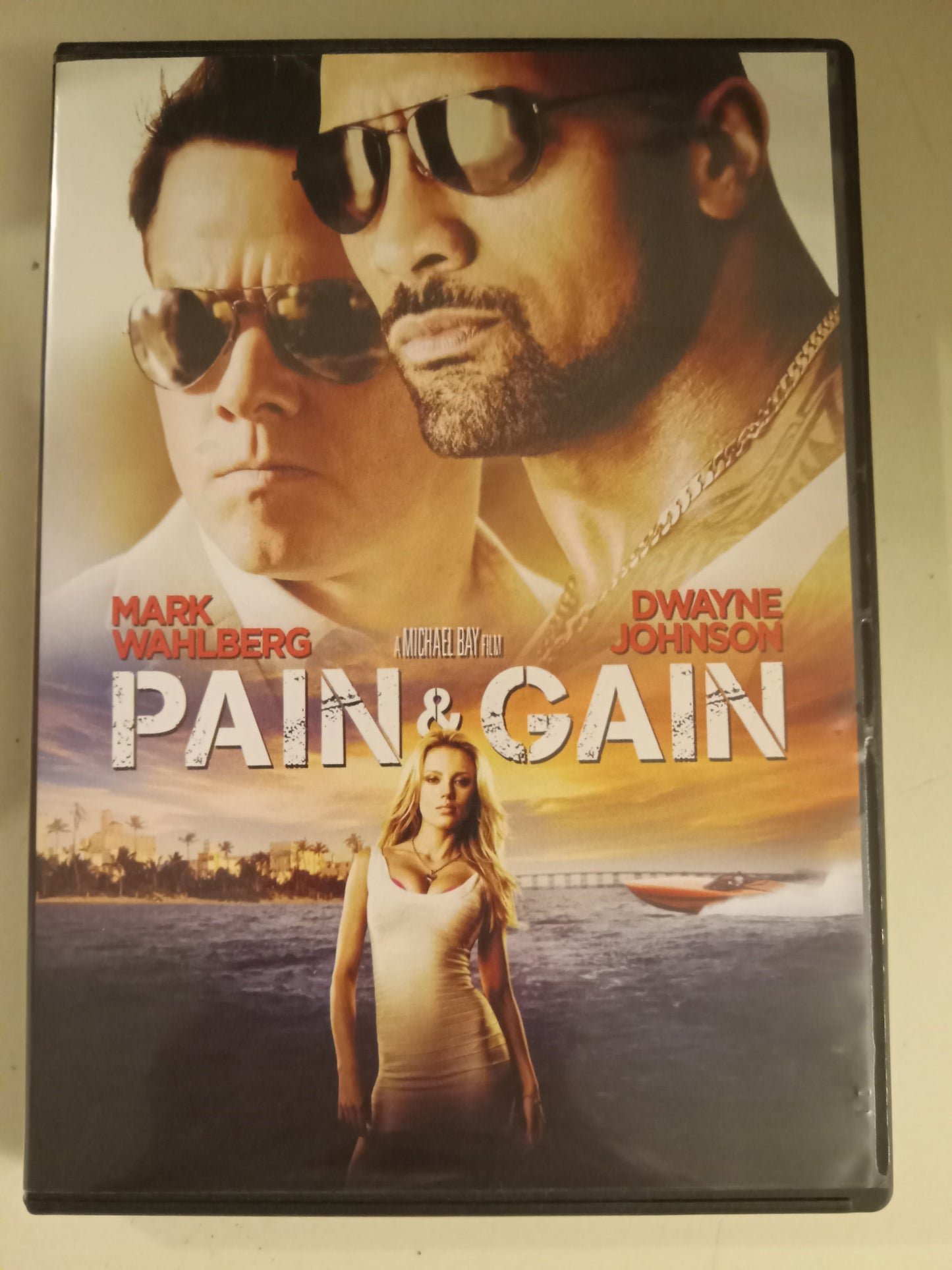 Pain And Gain, DVD Movie, Dwayne Johnson Widescreen, Rated R, USED