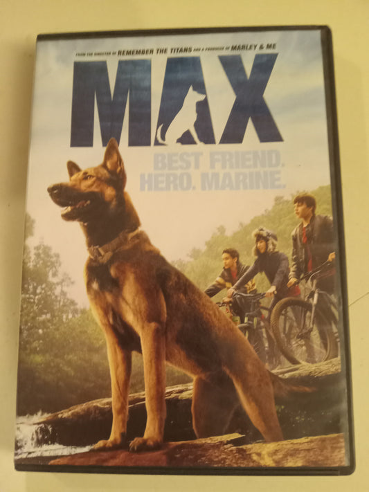 Max, DVD Movie, Josh Wiggins Widescreen, Rated PG, USED