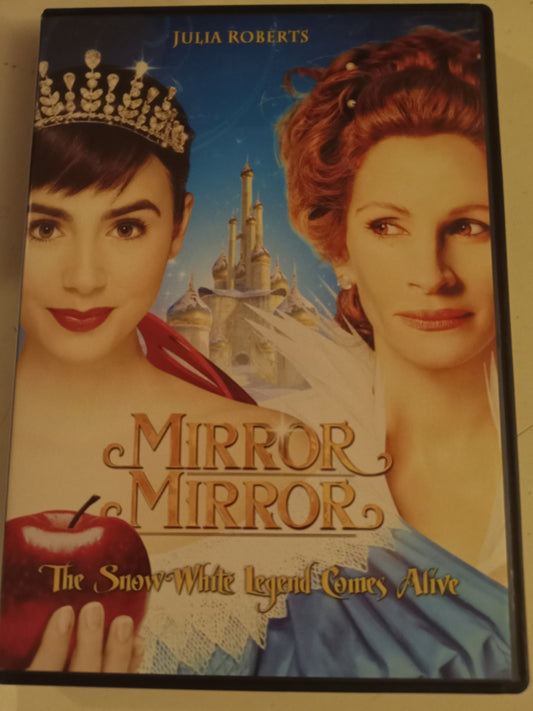 Mirror Mirror, DVD Movie, Julia Roberts Widescreen, Rated PG, USED