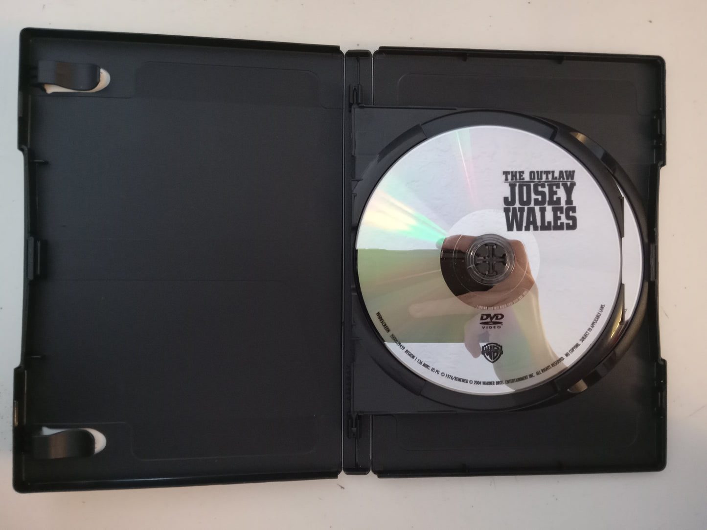The Outlaw Josey Wales & Pale Rider, 2 DVD Movies, Clint Eastwood Widescreen, Rated PG, Rated R, USED