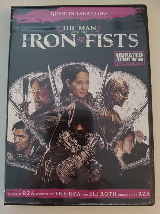 The Man With The Iron Fists, DVD Movie, Kirsten Dunst Widescreen, Rated R, USED
