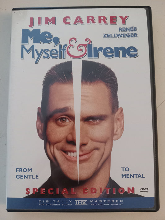 Me, Myself And Irene, Special Ed. DVD Movie, Jim Carrey Widescreen, Rated R, USED