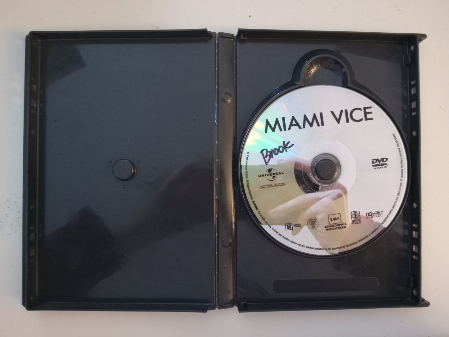 Miami Vice, DVD Movie, Jamie Foxx Widescreen, Rated R, USED