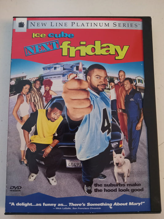 Ice Cube Next Friday, DVD Movie, Widescreen, Rated R, USED