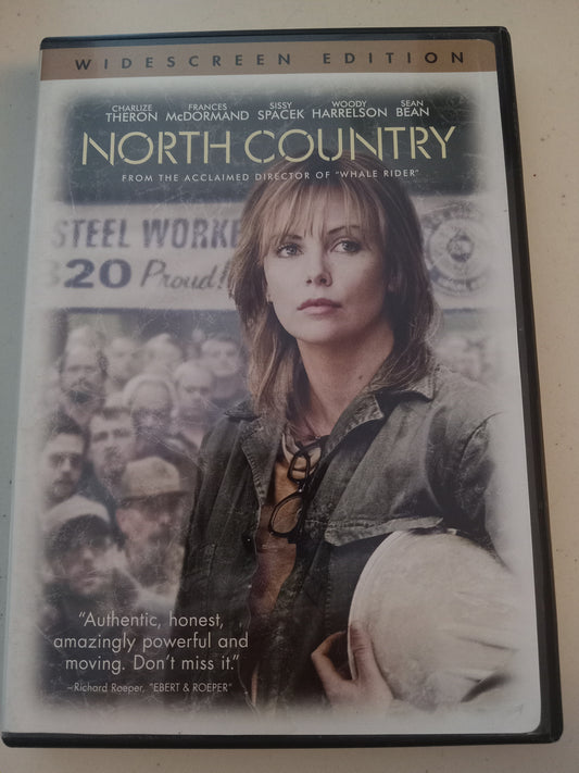 North Country, DVD Movie, Charlize Theron Widescreen, Rated R, USED