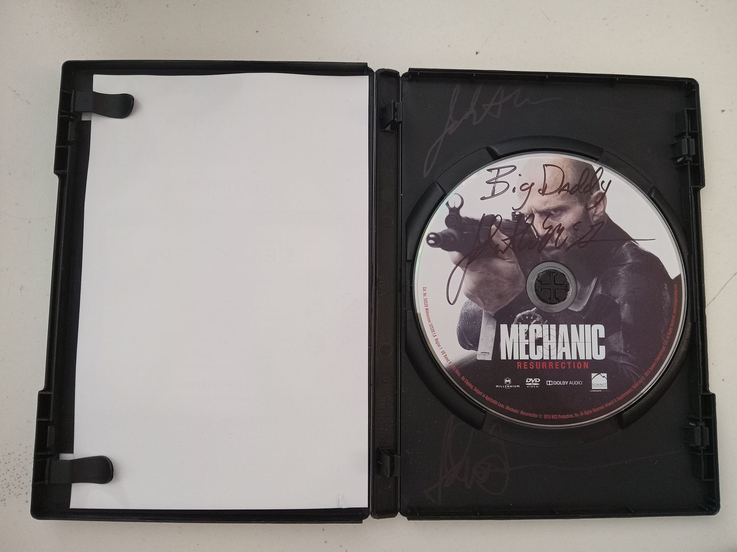 Mechanic Resurrection, DVD Movie, Jason Statham Widescreen, Rated R, USED