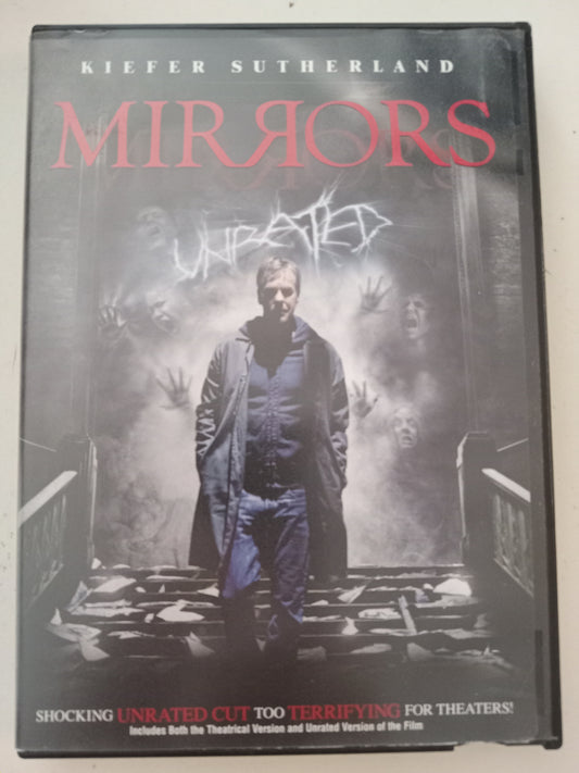Mirrors, DVD Movie, Kiefer Sutherland Widescreen, Rated R, USED