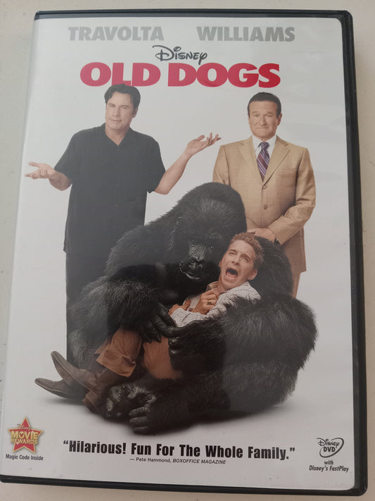 Old Dogs, DVD Movie, John Travolta Widescreen, Rated PG, USED