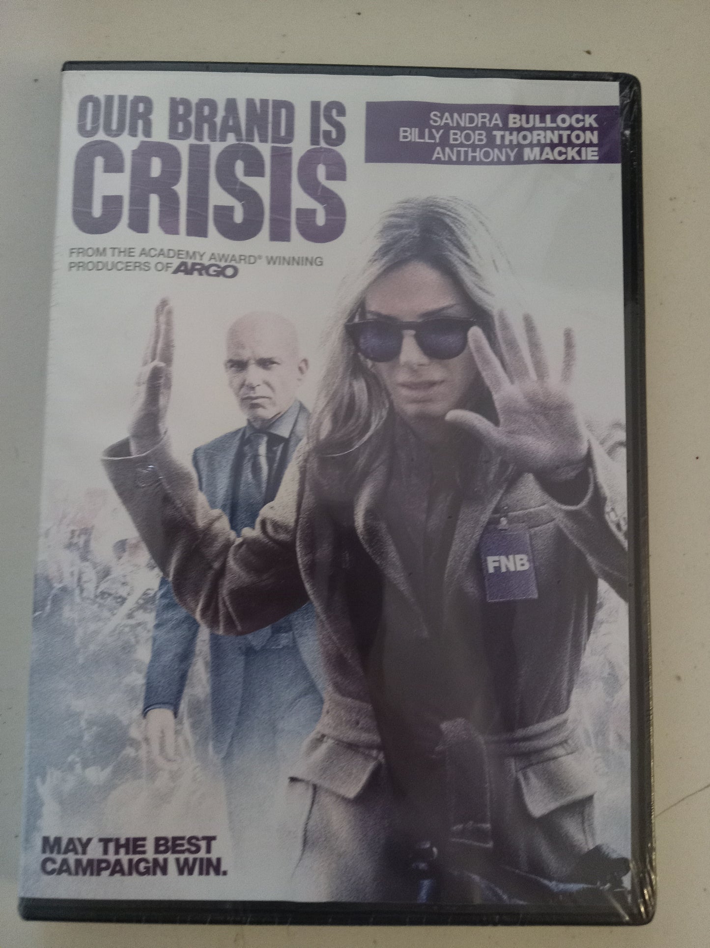 Our Brand Is Crisis, DVD Movie, Sandra Bullock Widescreen, Rated R, NEW