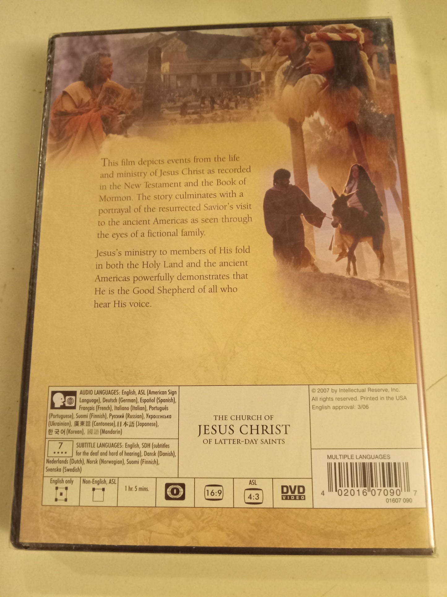 The Testaments, Of One Fold And One Shepherd, LDS Church, Mormons, DVD Movie, Widescreen, Not Rated, NEW/USED