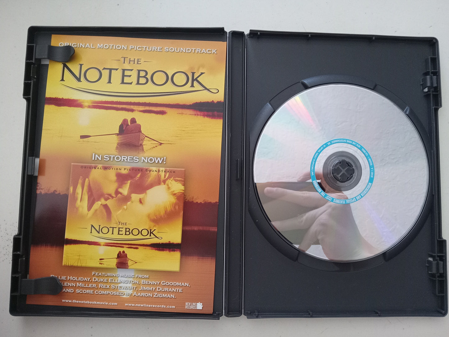 The Notebook, DVD Movie, Rachel McAdams Fullscreen, Widescreen, Rated PG-13, USED