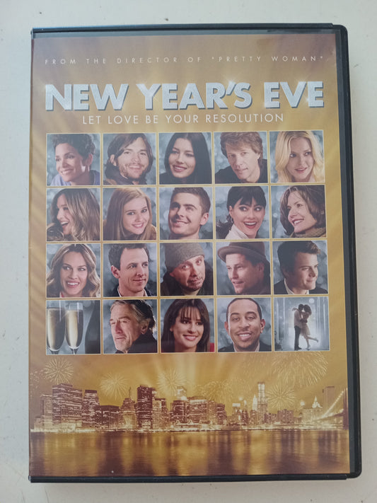 New Year's Eve, DVD Movie, Halle Berry Widescreen, Rated PG-13, USED