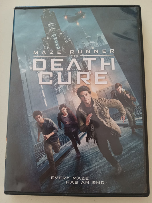 Maze Runner The Death Cure, DVD Movie, Dylan O'Brien Widescreen, Rated PG-13, USED