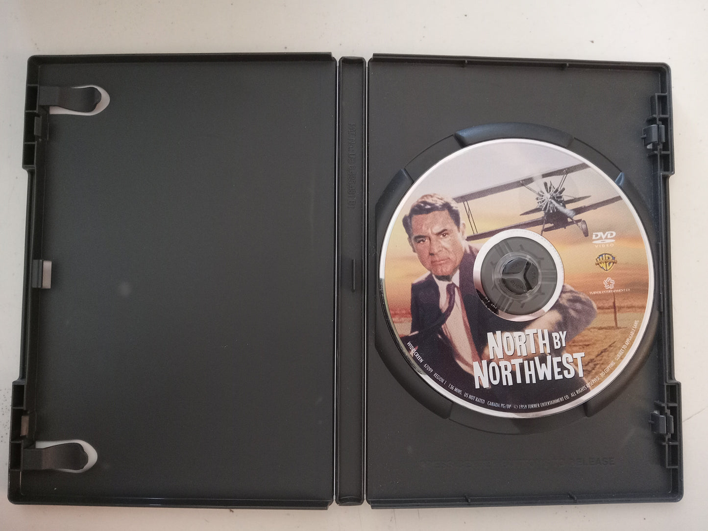 North By Northwest, DVD Movie, Cary Grant Widescreen, Not Rated, USED