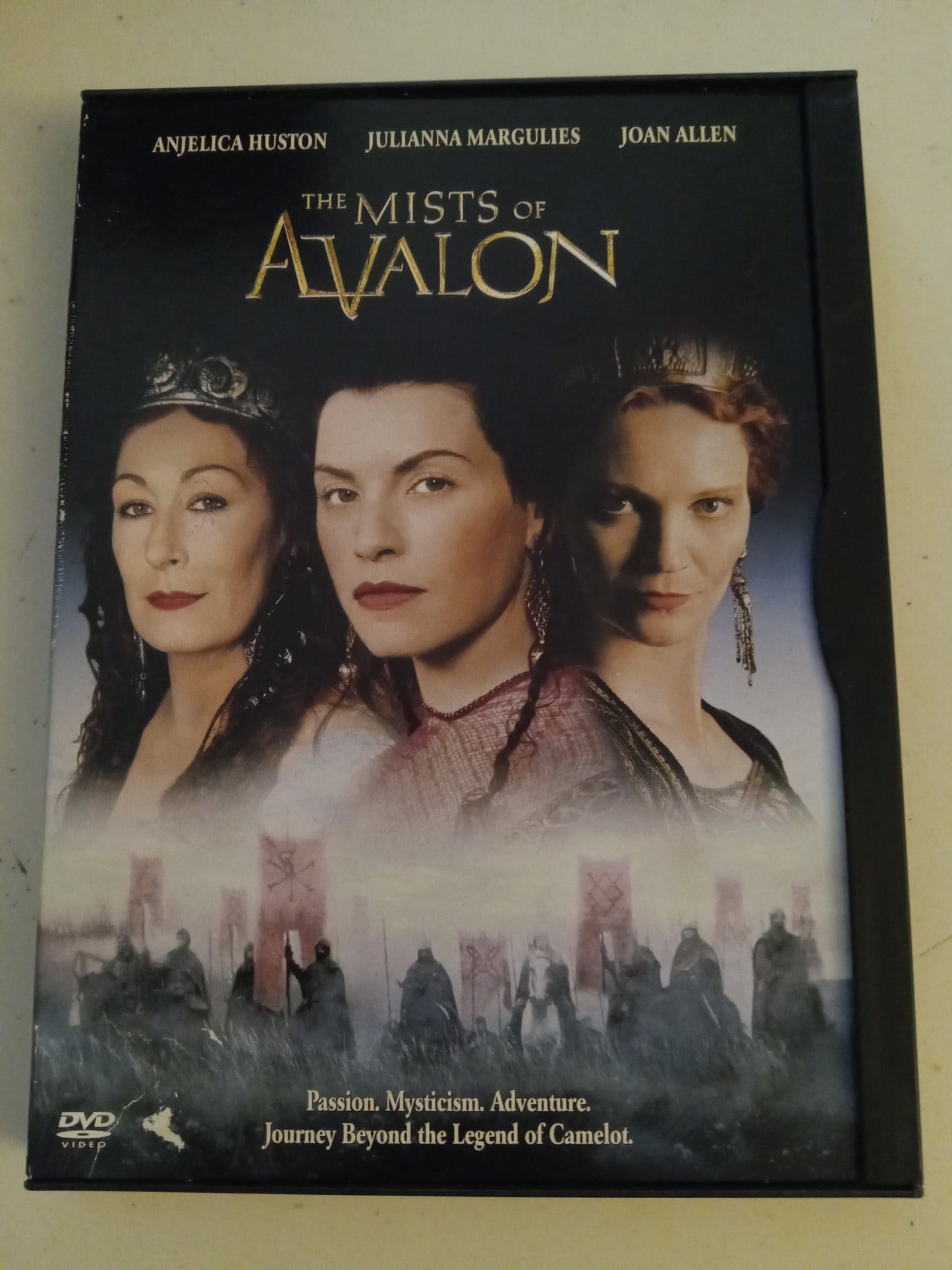 The Mists Of Avalon, DVD Movie, Anjelica Huston Widescreen, Not Rated, USED