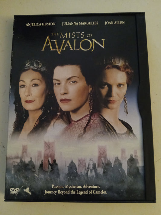 The Mists Of Avalon, DVD Movie, Anjelica Huston Widescreen, Not Rated, USED