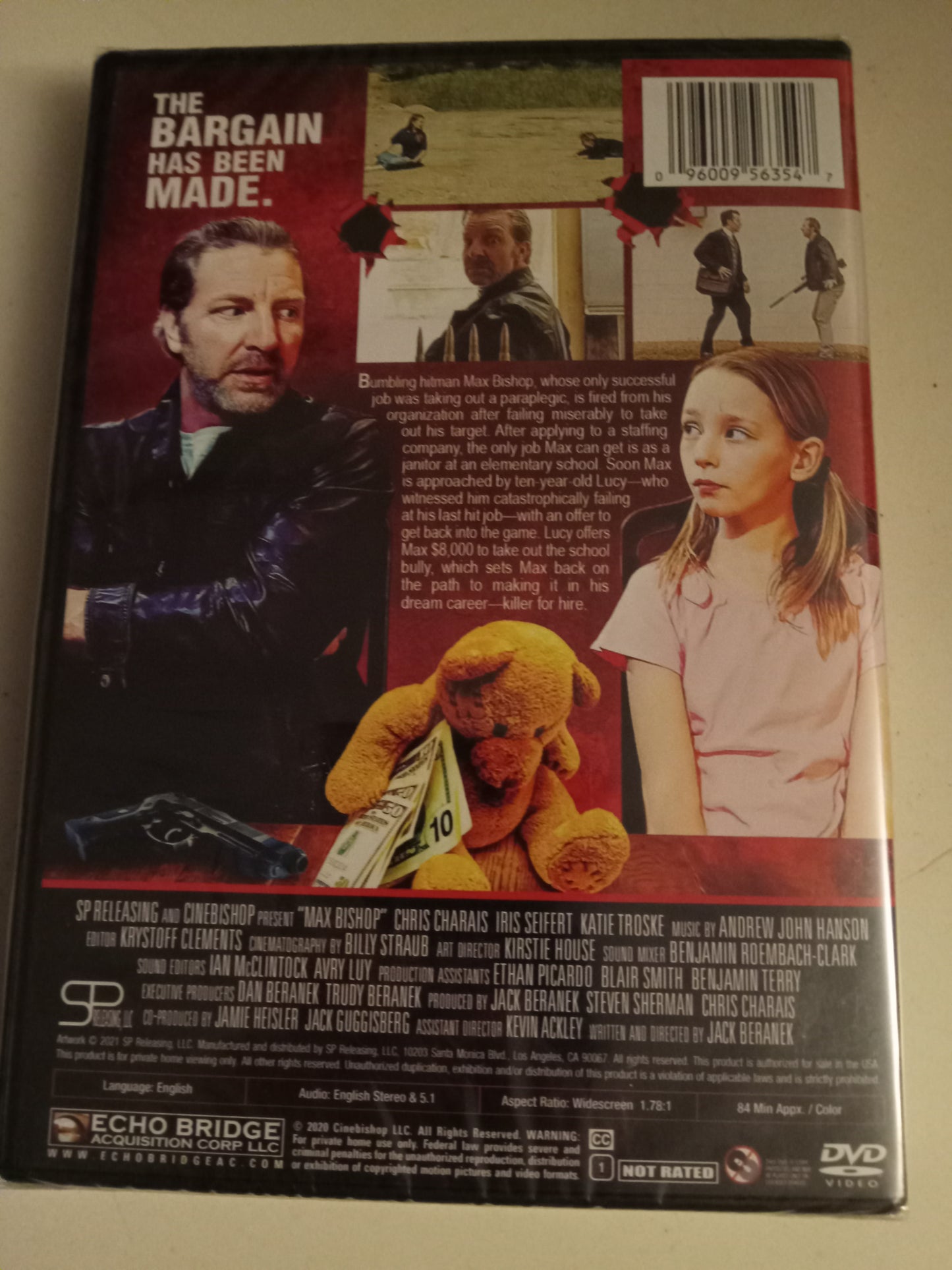 Max Bishop, DVD Movie, Chris Charais Widescreen, Not Rated, NEW
