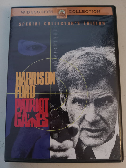 Patriot Games, DVD Movie, Special Collector's Ed. Harrison Ford Widescreen, Rated R, USED