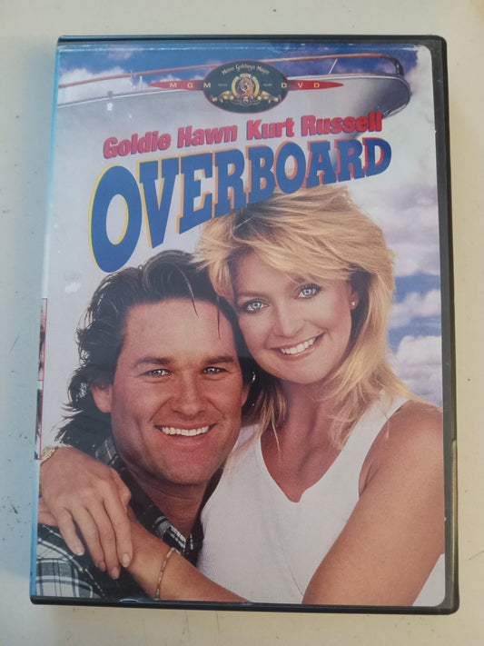 Overboard, DVD Movie, Kurt Russell Widescreen, Rated PG, USED