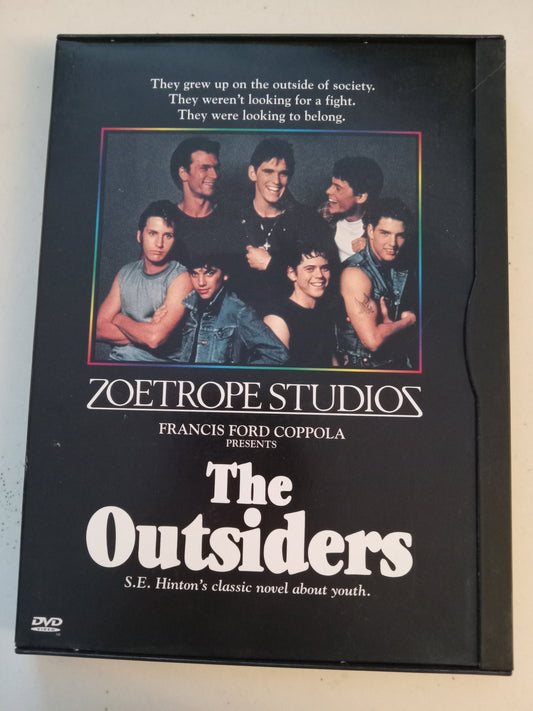 The Outsiders, DVD Movie, Patrick Swayze Widescreen, Rated PG, USED