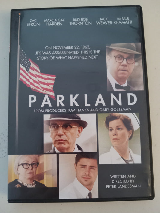 Parkland, DVD Movie, Zac Efron Fullscreen, Rated PG-13, USED