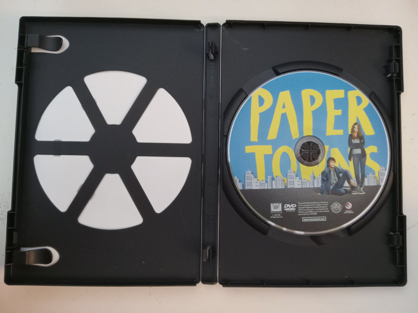 Paper Towns, DVD Movie, Nat Wolff Widescreen, Rated PG-13, USED
