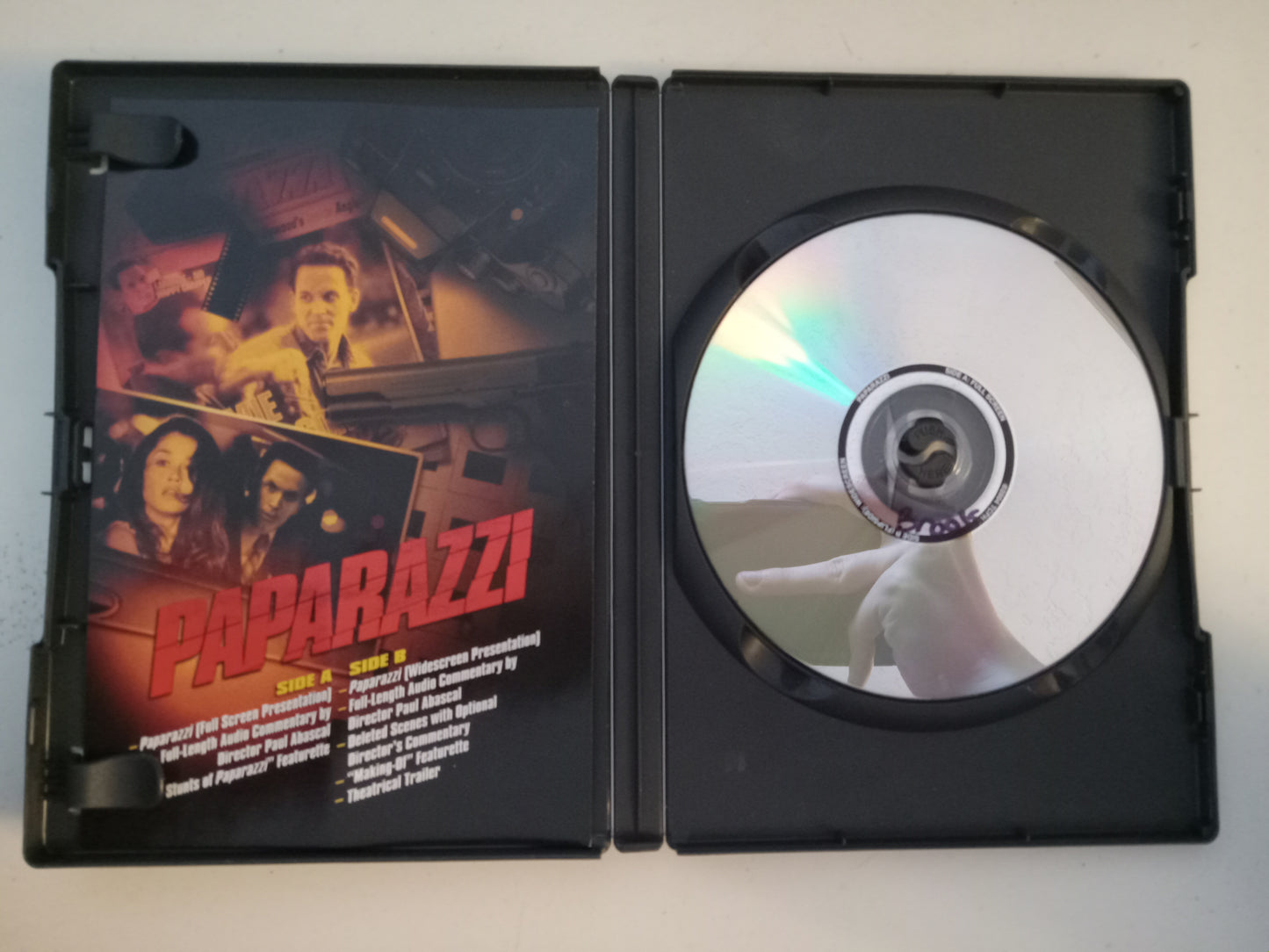 Paparazzi, DVD Movie, Mel Gibson Fullscreen& Widescreen, Rated PG-13, USED