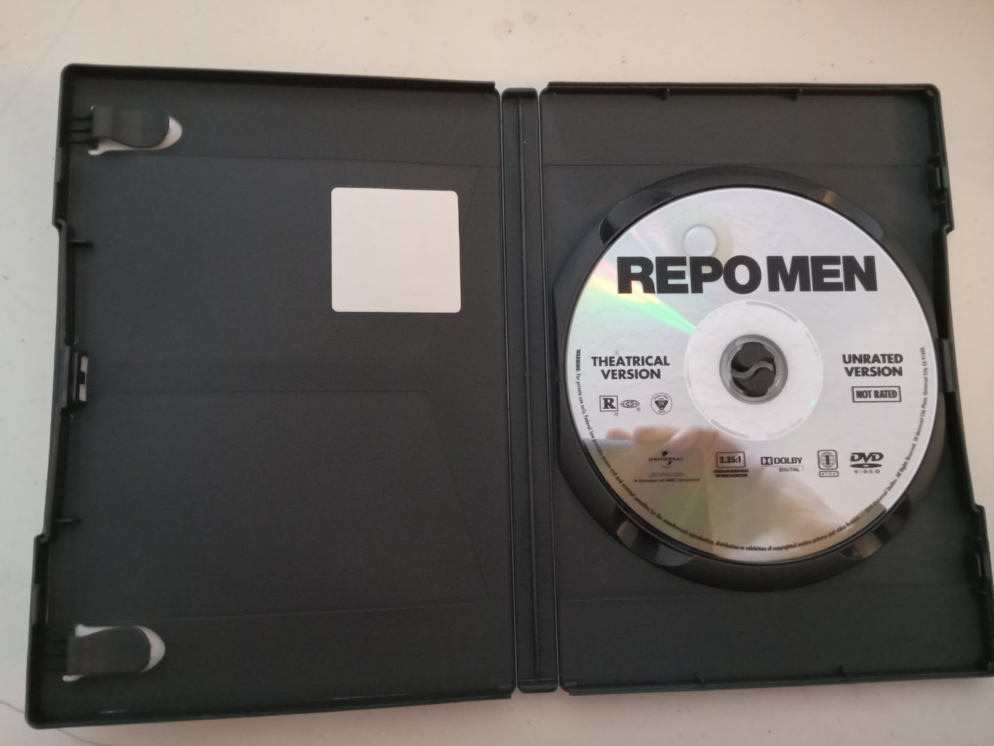 Repo Men, DVD Movie, Jude Law Widescreen, Rated R/Not-Rated, LIKE NEW/USED