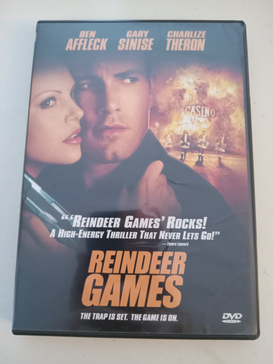 Reindeer Games, DVD Movie, Ben Affleck Widescreen, Rated R, USED