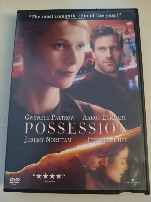 Possession, DVD Movie, Gwyneth Paltrow Widescreen, Rated PG-13, USED