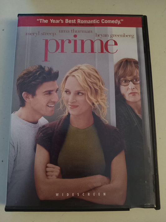 Prime, DVD Movie, Uma Thurman Widescreen, Rated PG-13, USED